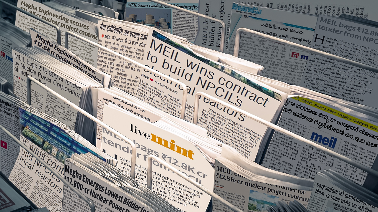 MEIL Wins Landmark EPC Contract from NPCIL