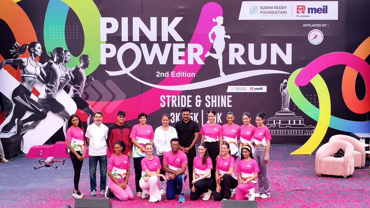 Pink Power Run 2025 Inspires Hyderabad with Hope, Strength, and Awareness