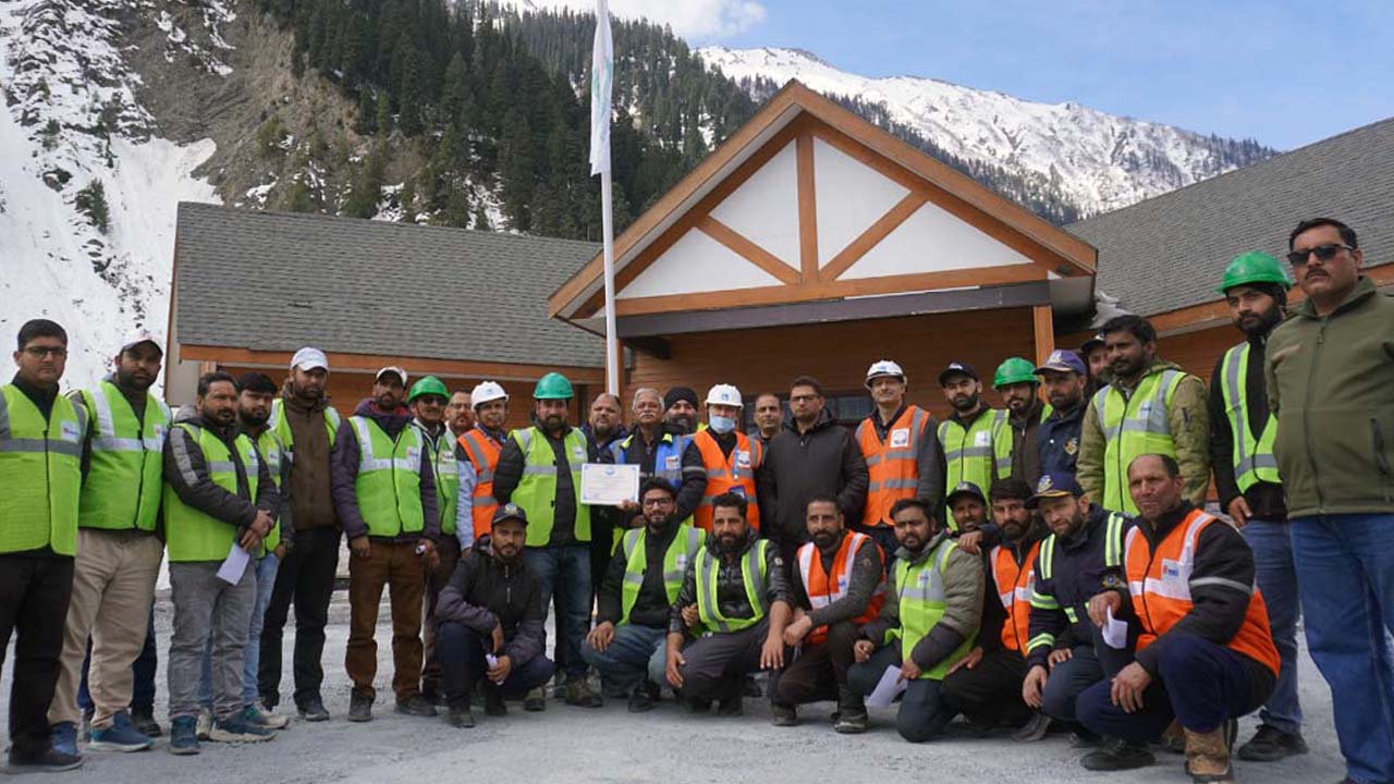 10 Million Safe Man-Hours Zojila Road Tunnel Project