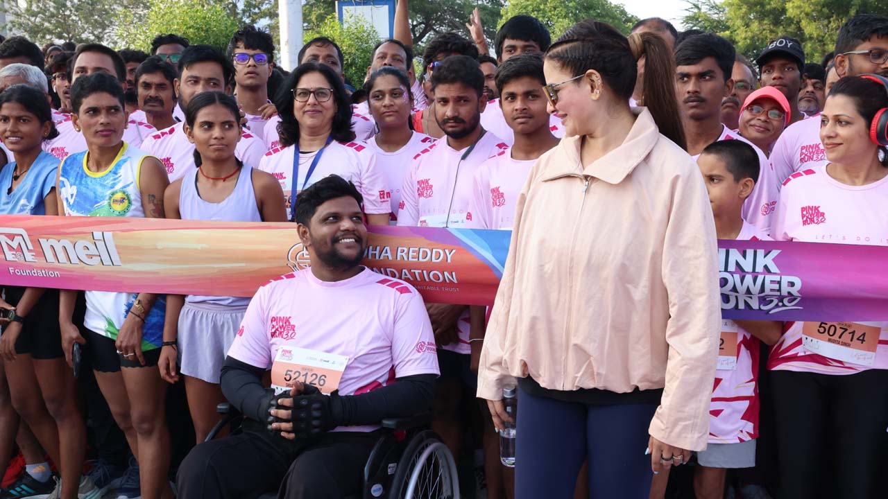 35,000 Unite in Hyderabad for Pink Power Run 3.0