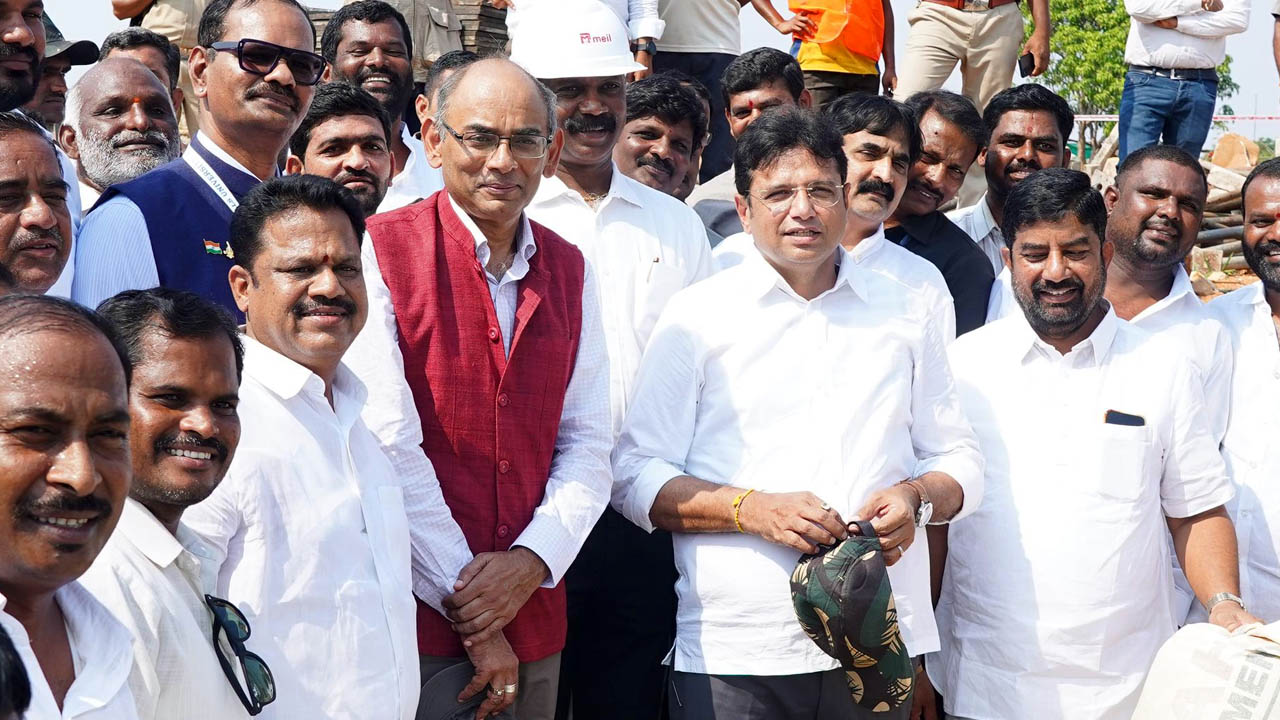 Minister Sridhar Babu Reviews Progress at Young India Skills University