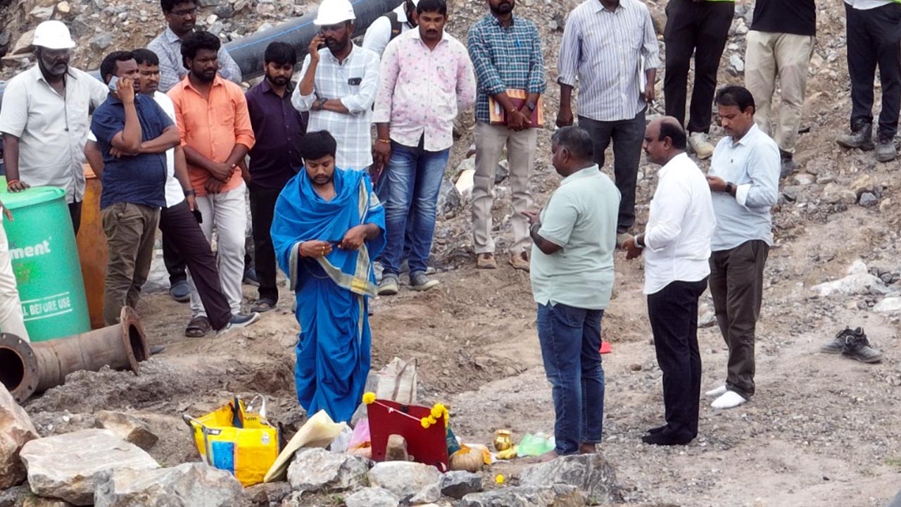 Polavaram: Dewatering in Progress at ECRF