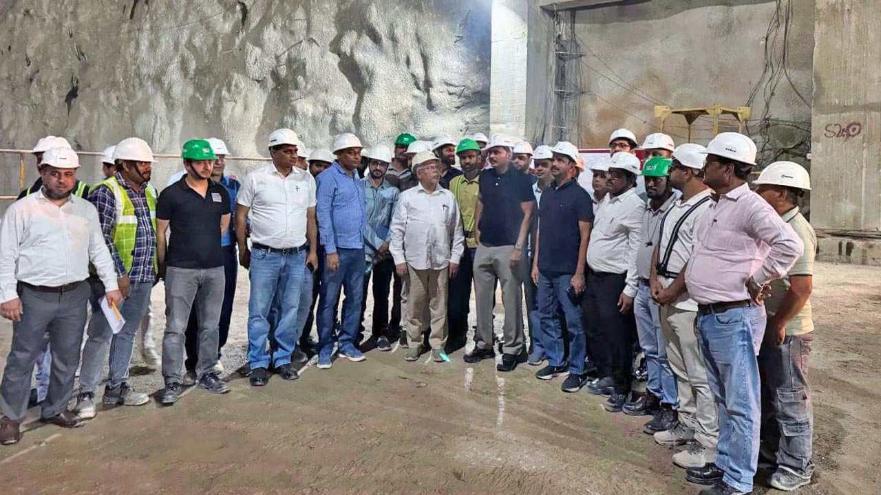 MEIL Leadership Visits Ratle Project